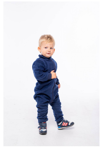 fleece overalls for the boy