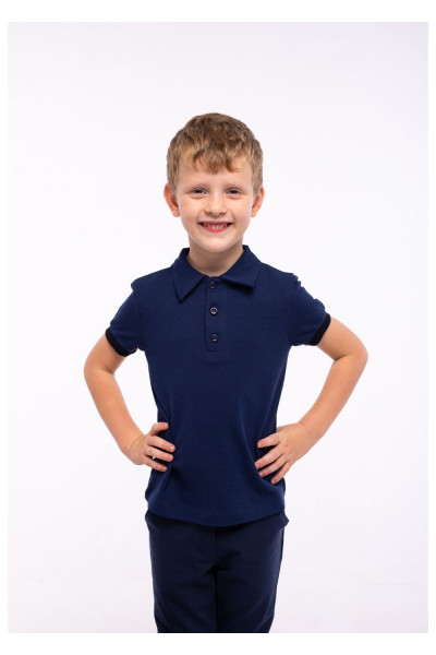 blue polo shirt for boys
