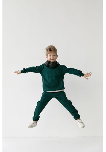 Спортивний костюм для хлопчика зелений