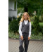 suit for girls dark gray