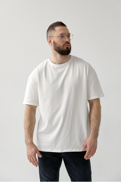 Чоловіча футболка біла