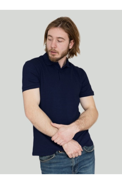 men's polo blue