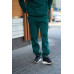 men's warm suit green