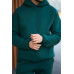 men's warm suit green