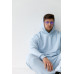 tracksuit for men without fasteners blue