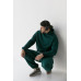 tracksuit for men without fasteners green