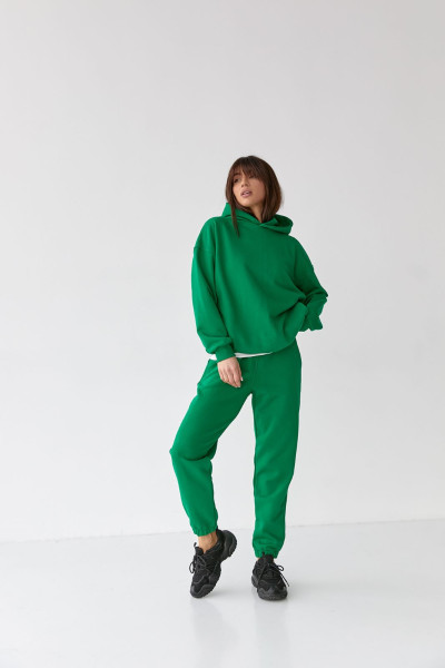 Спортивний костюм для жінок яскраво зелений