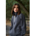 warm suit without a hood dark gray