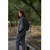 warm suit without a hood dark gray