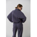 women's suit dark gray