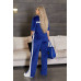 women's velour suit colour electric