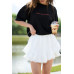 Шорти спідниця білі