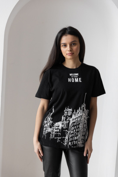 women's T-shirt black