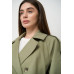 women's pistachio trench coat