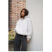 warm hoodie for women gray