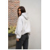 warm hoodie for women gray