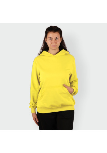 women's hoodie yellow