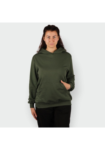 women's khaki hoodie