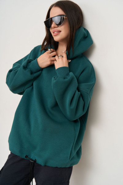 warm hoodie green