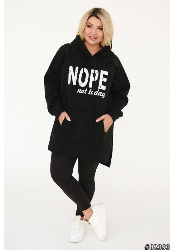 warm oversized tracksuit