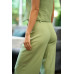 women's pants green